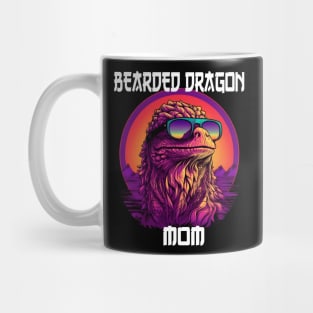 Beaded Dragon Mom Synthwave Mug